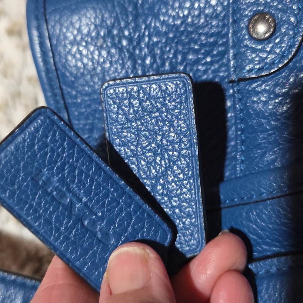 Coach Blue Denim Mickey Tote - Picture 3 of 11